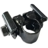 Falko Universeel zadelstroppertje, 22,2 mm, zwart