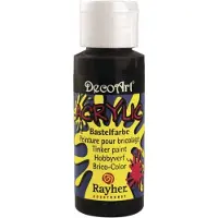 Rayher Hobby Tube zwarte hobby verf 59 ml - Hobbyverf