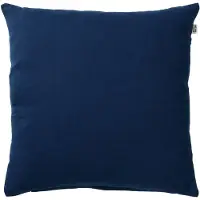 Dutch decor - JAMES - Kussenhoes 45x45 cm - duurzaam katoen - effen kleur - Insignia Blue - donkerblauw