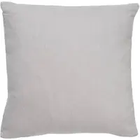 Dutch decor - JAMES - Sierkussen 45x45 cm - duurzaam katoen - effen kleur - Micro Chip - lichtgrijs