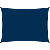 vidaXL Zonnescherm rechthoekig 2x4,5 m oxford stof blauw