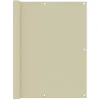 vidaXL Balkonscherm 120x500 cm oxford stof terracotta