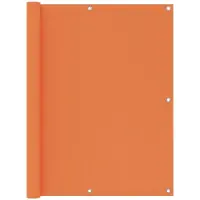 vidaXL Balkonscherm 120x400 cm oxford stof oranje