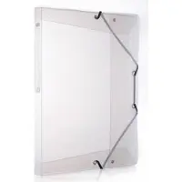 Paagman Elba elastobox Hawaï rug van 2,5 cm, transparant, met elastieken