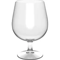 SANTEX 2x Speciaalbierglazen transparant 52 cl/520 ml van onbreekbaar kunststof - Bierglazen