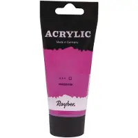 Rayher Hobby Mat roze acrylverf/hobbyverf op waterbasis 75 ml - Hobbyverf