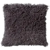 Dutch decor - WODDY - Sierkussen donker grijs 45x45 cm