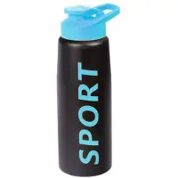 Concorde Bidon drinkfles/waterfles kobalt blauw 850 ml - Drinkflessen