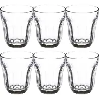 Secret De Gourmet Set Van 12x Stuks Water/sap Glazen Enzeau 210 Ml Van Glas - Drinkglazen