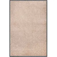 vidaXL Deurmat 80x120 cm beige