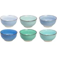 Studio Tavola Cookinglife Kleine Kommen Ocean Blue ø 12 cm - 6 stuks