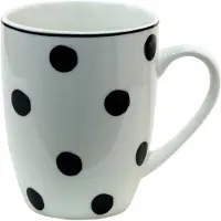 Clayre & Eef Witte Mok 12*8*10 cm / 350 ml BDMU