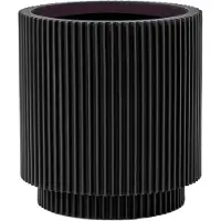 Capi Europe Bloempot Groove Zwart D 19 H 20,9 Cm