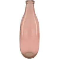 Dijk Natural Collections Dijk Natural Collections-vaas Gerecycled Glas-roze-15x40
