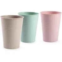 Forte Plastics 12x Kunststof drinkglazen gekleurd 360 ml - Drinkglazen