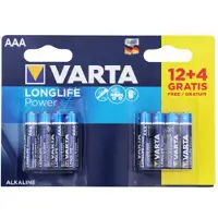 Varta Aaa Longlife Power Batterijen - 16 Stuks