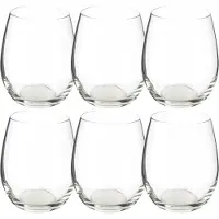 Secret De Gourmet Set van 6x stuks tumbler glazen Orpea 360 ml van glas - Drinkglazen