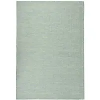 vidaXL Buitenkleed platgeweven 160x230 cm turquoise