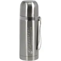 Concorde RVS thermosfles / isoleerfles met touwtje zilver 350 ml - Thermosflessen