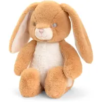 Keel Toys Pluche knuffel dier konijn bruin/wit 25 cm - Knuffeldier