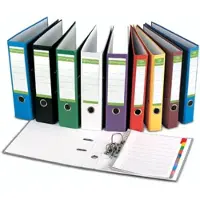 Pergamy Ordner A4 50 mm Recycolor papier rood - 3 stuks