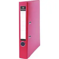 Pergamy Ordner A4 50 mm PP en papier rood - 4 stuks