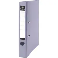 Pergamy Ordner A4 50 mm PP en papier grijs - 4 stuks