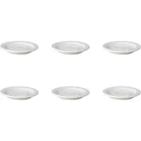 Mammoet Schotel smalle rand Budgetline 14 cm Wit 6 stuks