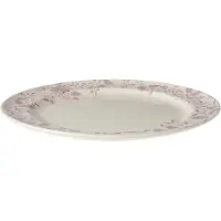 Royal Boch Fleurs Rouges Bord Plat Decor 27cm - Set van 2 stuks