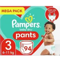 Pampers - Baby Dry Pants - Maat 3 - Megapack - 94 stuks - 6/11KG
