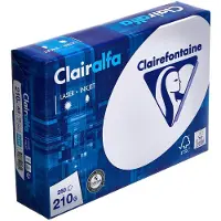 Clairefontaine Clairalfa presentatiepapier formaat A4 210 g pak van 250 vel