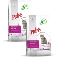 Prins Vitalcare Kitten Gevogelte - Kattenvoer - 2 x 1.5 kg