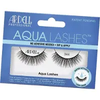 Ardell Nepwimpers - - Aqua Lashes 344 - Zwart - Snelle applicatie zonder lijm - Zacht voor de ogen