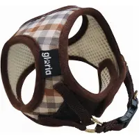 Gloria Hondentuigje Checked 17-22 cm Maat XS