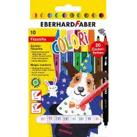 Bigbuy EF-551010 Viltstift Magic Marker 9 Kleuren En 1 Tovermarker