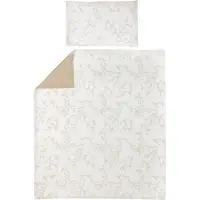 Meyco Dekbedovertrek + Kussensloop 120x150 Branches
