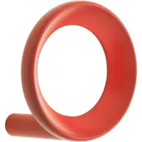 Normann Copenhagen Loop haak small Ø4,4 cm Red