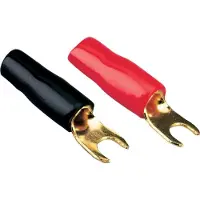 ACV Vork kabelschoen 4 mm² 4 x rood 4 x zwart