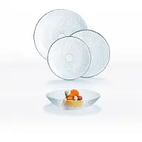 Luminarc Serviesset Luminarc Pampille Clear Transparant Glas (18 Onderdelen)