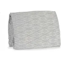 Gift Decor Sprei Ruiten Grijs (240 x 260 cm)