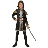MOM Medieval Knight Kids Costume Bruin 10-12 Years Kinderen