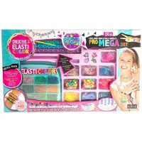 Nice Elasticolor Kit For Creating Bracelets And Necklaces Roze