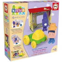 Educa Educatief Speelgoed The Kiubis The Little Donkey's Stable Tractor 10 Onderdelen