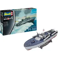 Revell 1:72 Revell 05175 Patrol Torpedo Boat PT-160 Plastic Modelbouwpakket