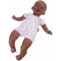 Berjuan Afrikaanse Pasgeboren Babypop (meisje) 45 Cm