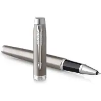 Parker IM Essential rollerpen stainless steel zilver