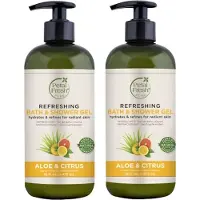 Petal Fresh - Bath & Shower Gel Aloe & Citrus - 2 Pak