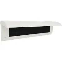 Door-Line Brievenbusklep crème wit | Binnenbriefplaat crème wit | Brievenbusborstel crème wit met klep | brievenbus deco