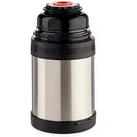 Bigbuy Thermosfles 800 Ml Rvs Grijs/zwart