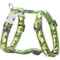 Red Dingo Dh-cf-gr-15 - Hals- En Leibanden - Hond - Rd Harnas Camouflage Groen-s - Maat: S - 206034